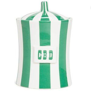 Jonathan Adler CBD Green Vice Canister